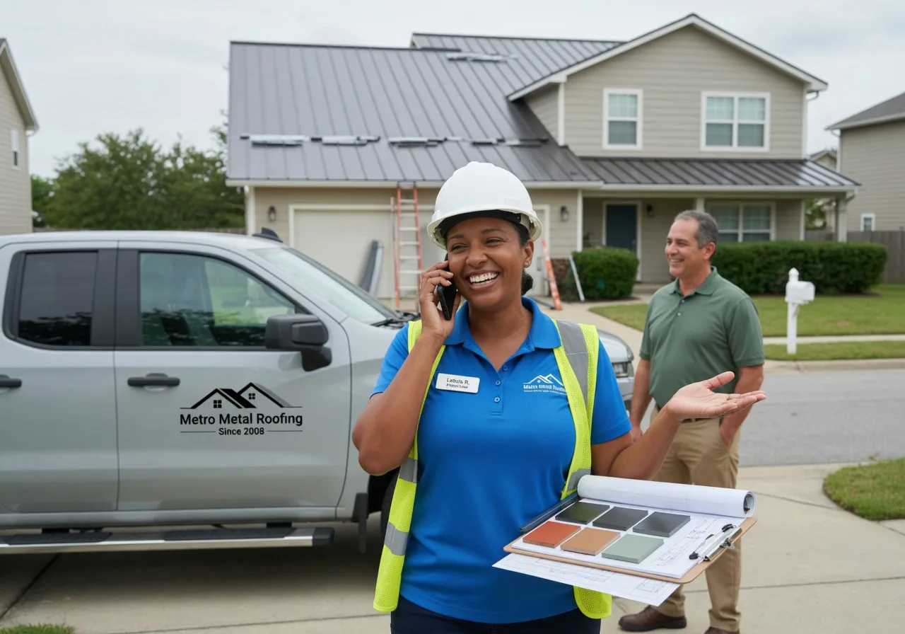 Storm Damage Metal Roof Repair in Hesston, PA